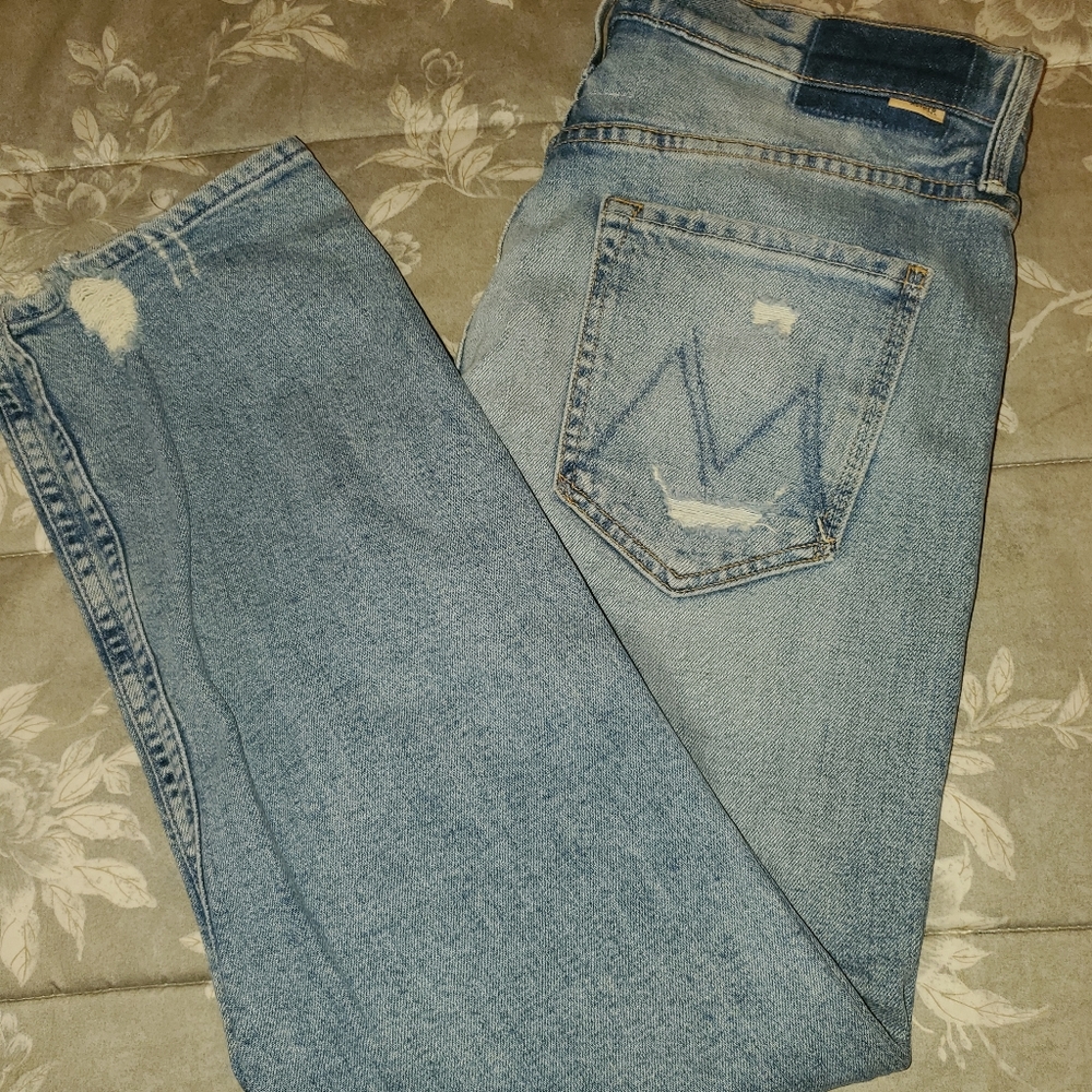 Mother Tomcat ankle jeans- true confession